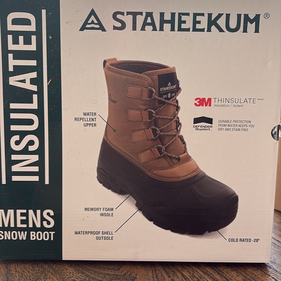 staheekum men’s boots Thinsulate - Picture 5 of 5